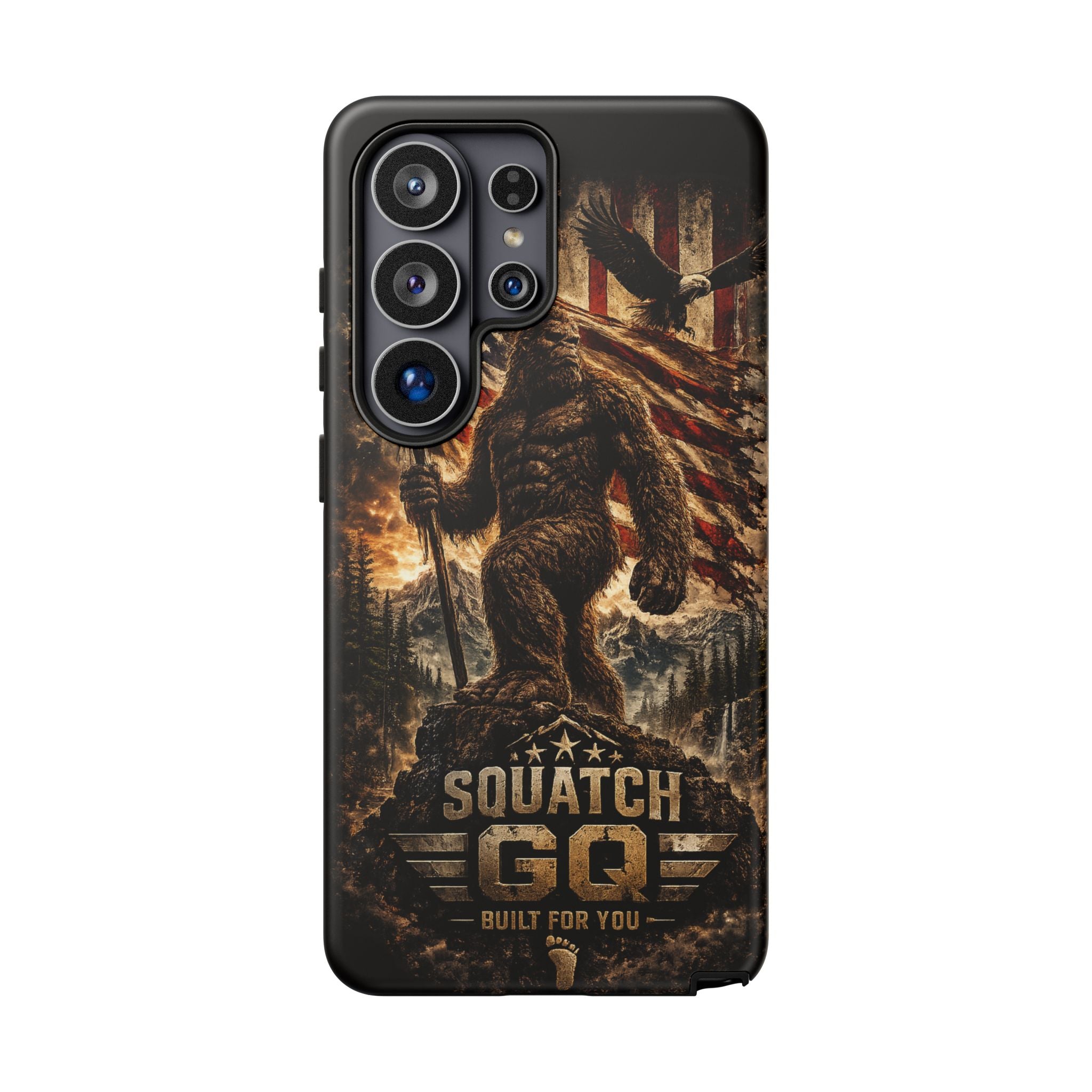 Squatch GQ Phone Case — American Bigfoot Protective iPhone Cover