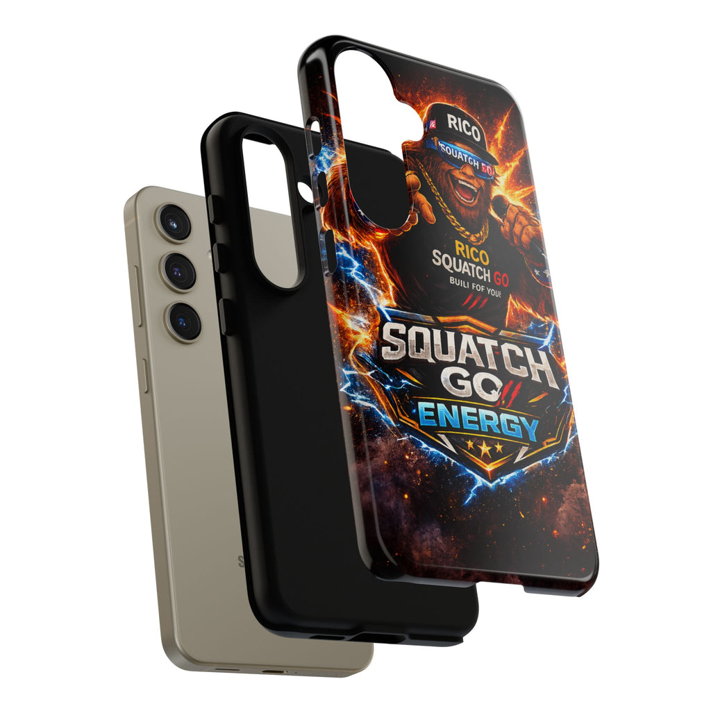 Squatch Go Energy Phone Case — 'Rico Squatch Go' Gamer Energized Tough Case