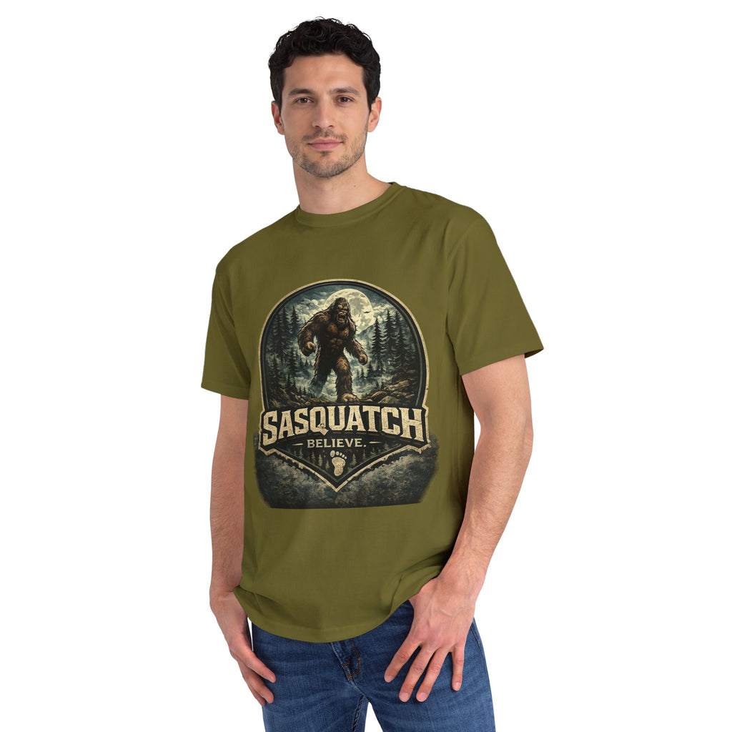 Sasquatch Believe T-Shirt — Vintage Bigfoot Forest Graphic Tee