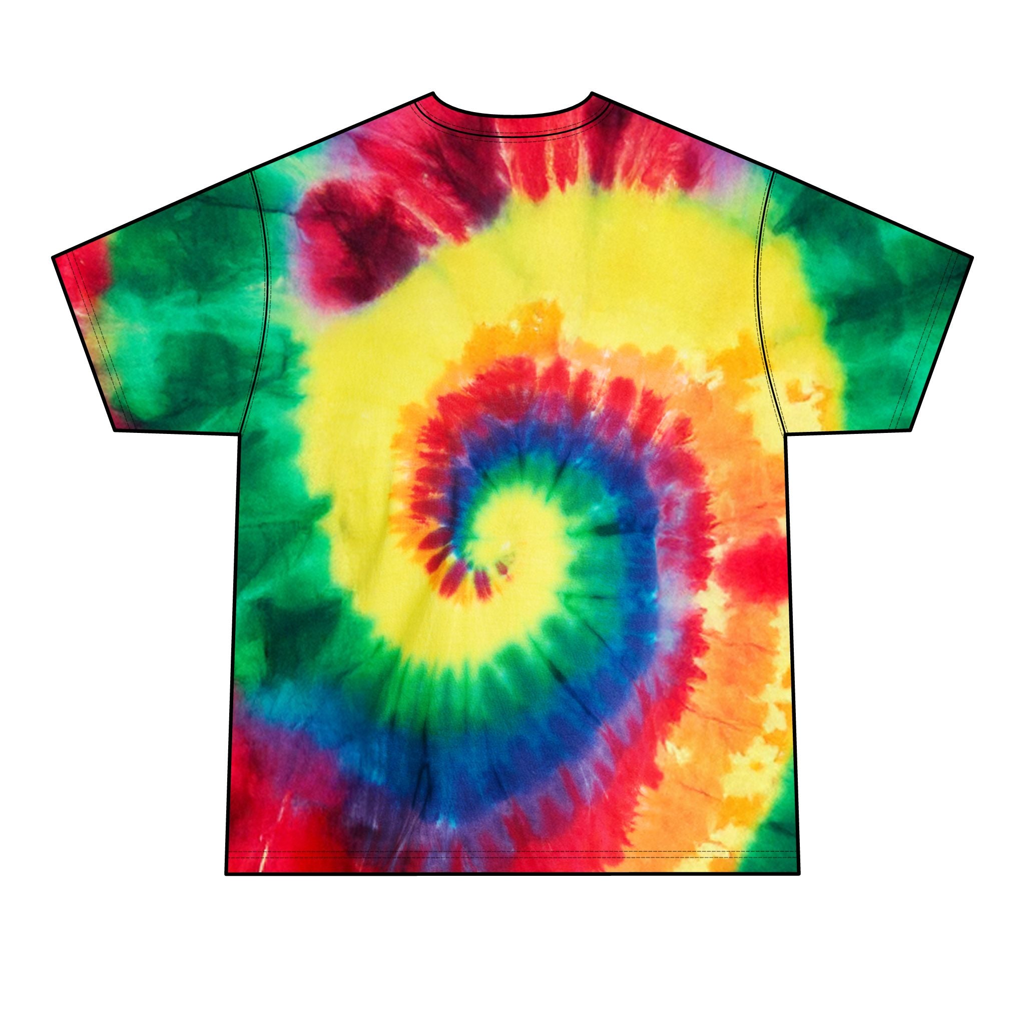 The Squatch Files Tie-Dye Tee — Men's Sasquatch Graphic T-Shirt