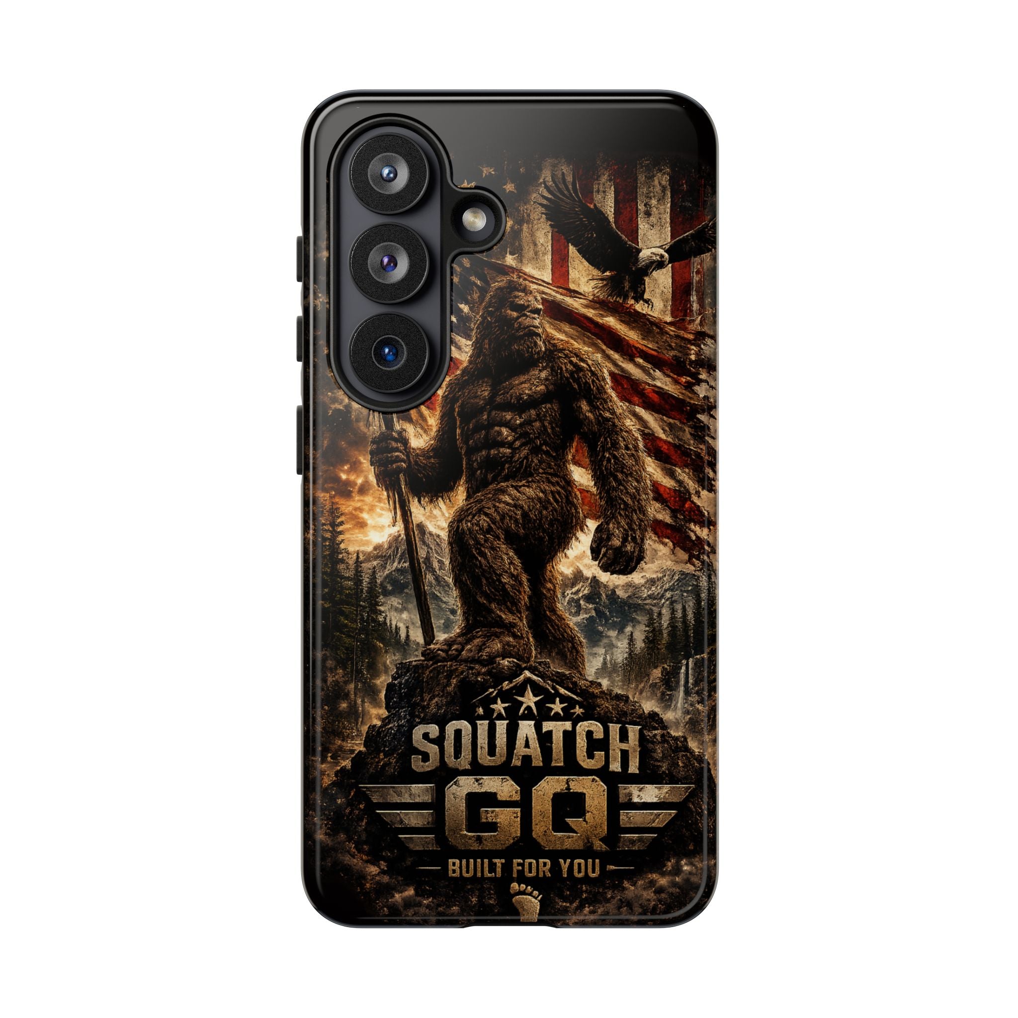 Squatch GQ Phone Case — American Bigfoot Protective iPhone Cover