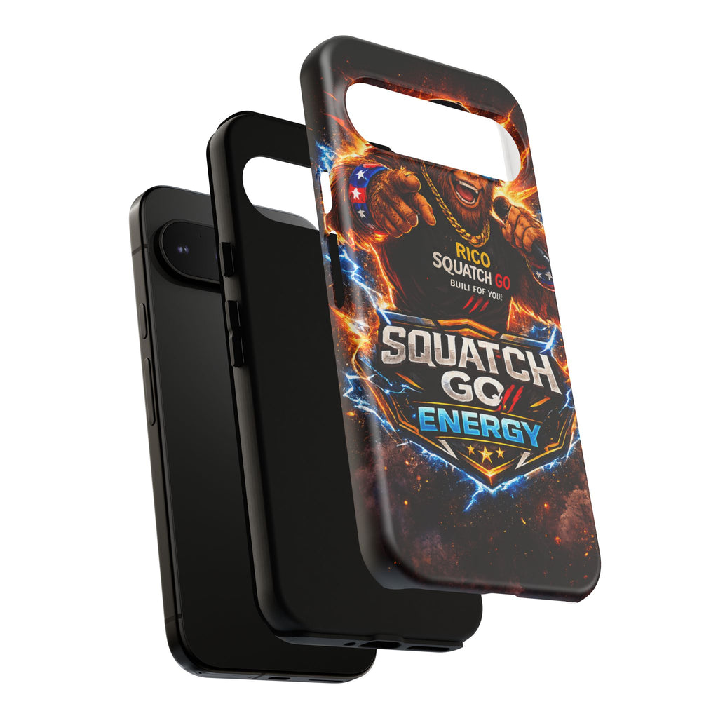 Squatch Go Energy Phone Case — 'Rico Squatch Go' Gamer Energized Tough Case