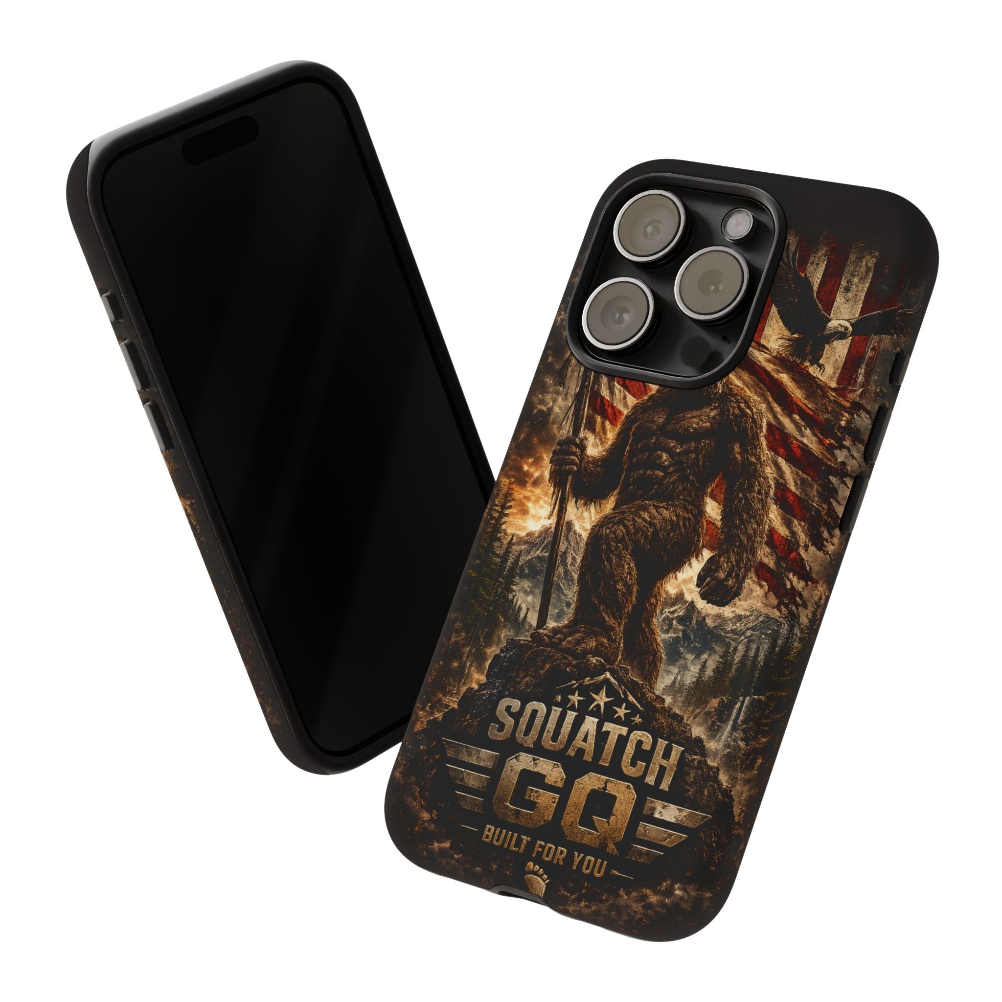 Squatch GQ Phone Case — American Bigfoot Protective iPhone Cover