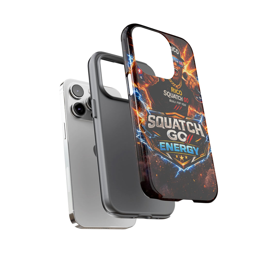 Squatch Go Energy Phone Case — 'Rico Squatch Go' Gamer Energized Tough Case