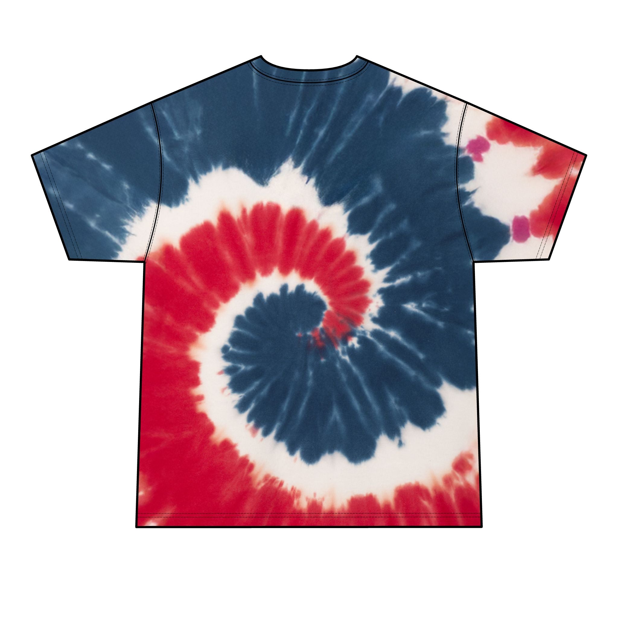 The Squatch Files Tie-Dye Tee — Men's Sasquatch Graphic T-Shirt