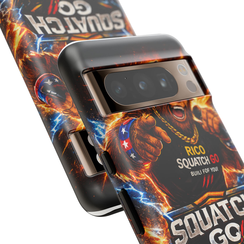 Squatch Go Energy Phone Case — 'Rico Squatch Go' Gamer Energized Tough Case