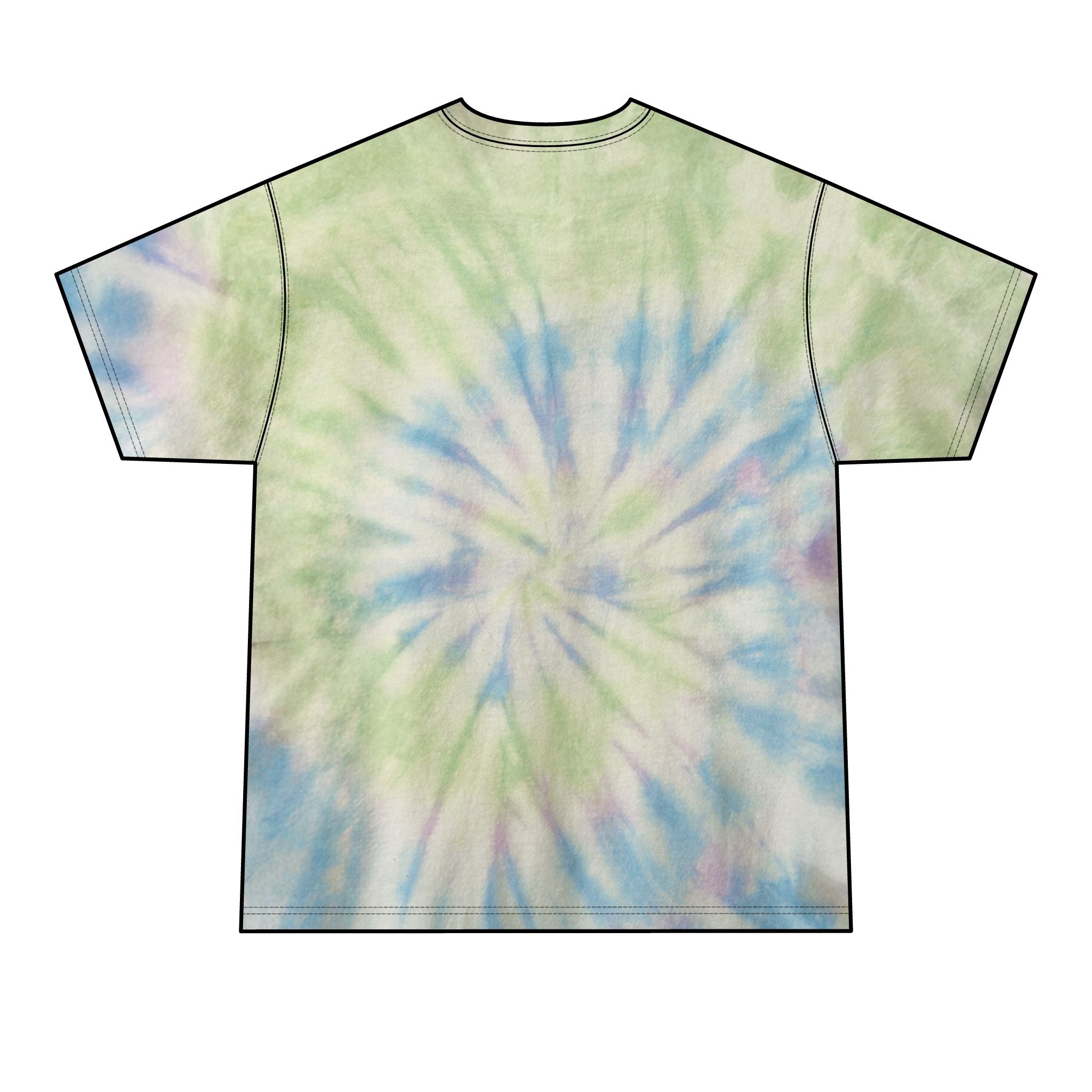 The Squatch Files Tie-Dye Tee — Men's Sasquatch Graphic T-Shirt