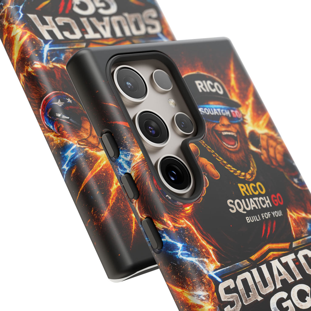 Squatch Go Energy Phone Case — 'Rico Squatch Go' Gamer Energized Tough Case