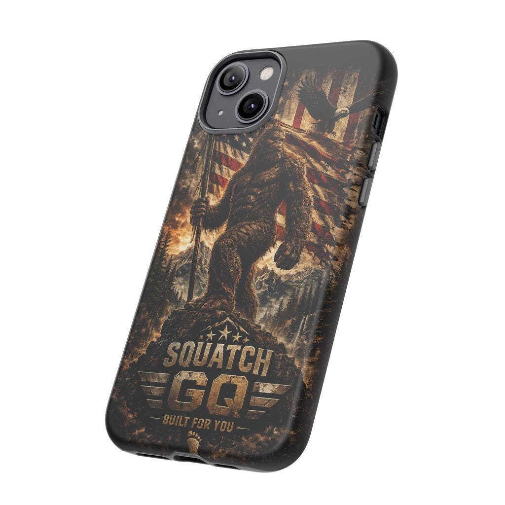 Squatch GQ Phone Case — American Bigfoot Protective iPhone Cover