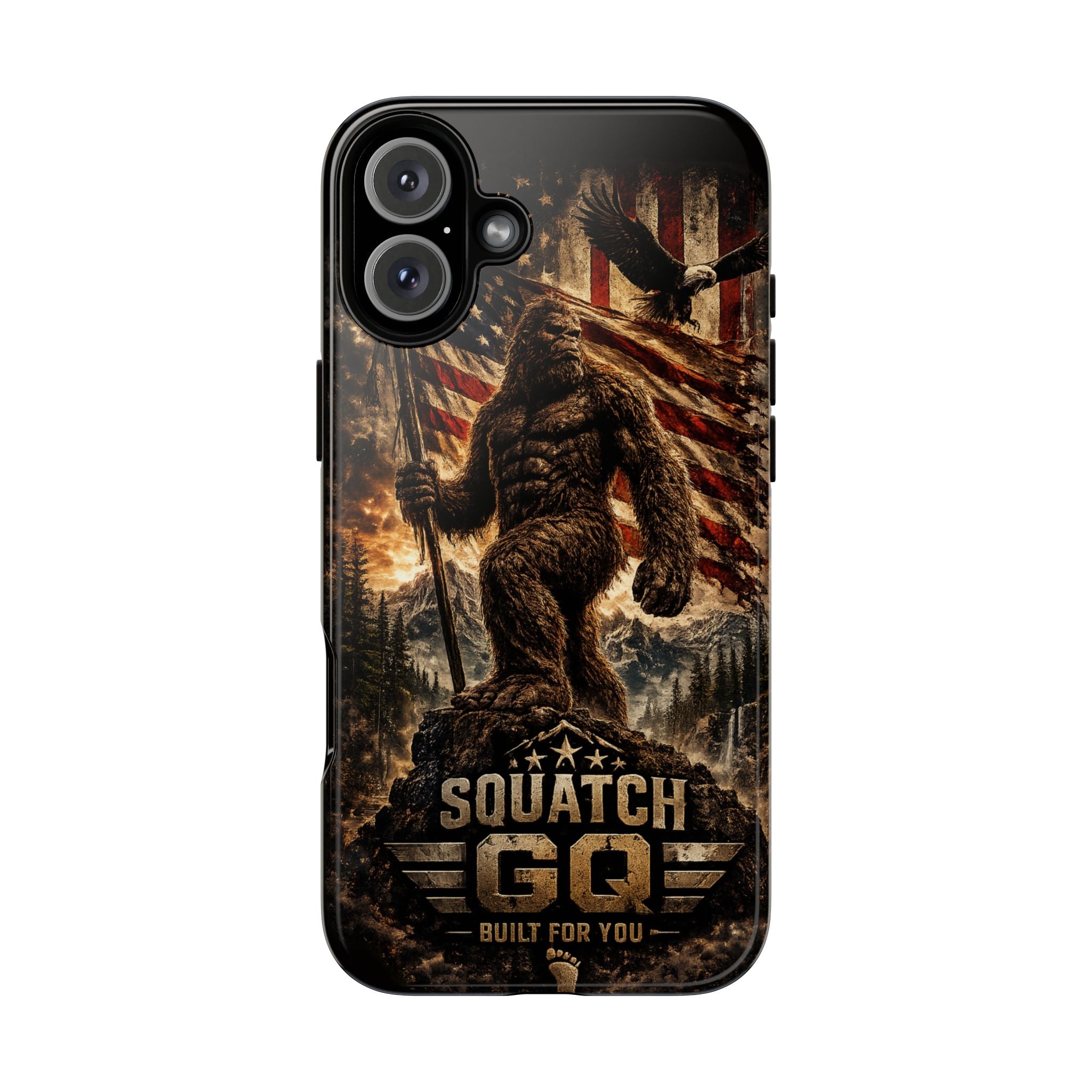 Squatch GQ Phone Case — American Bigfoot Protective iPhone Cover