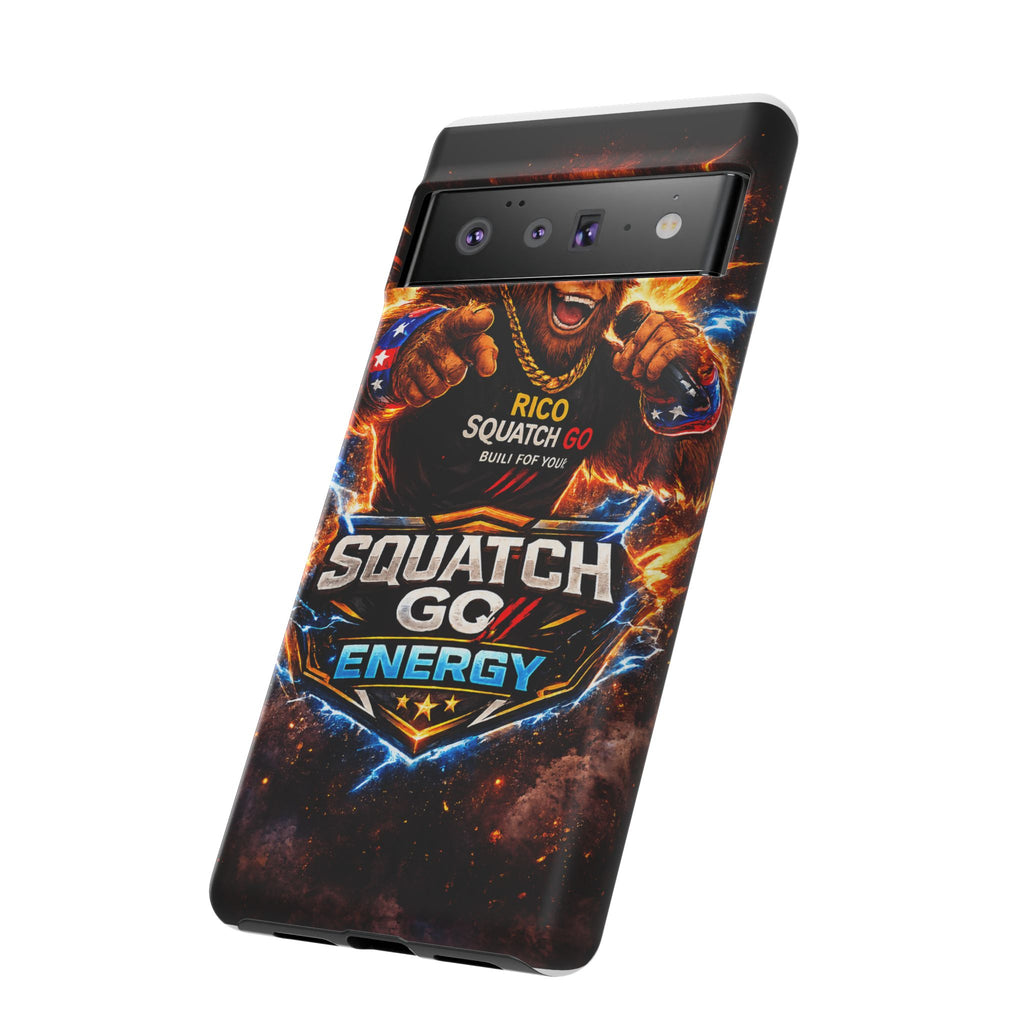 Squatch Go Energy Phone Case — 'Rico Squatch Go' Gamer Energized Tough Case