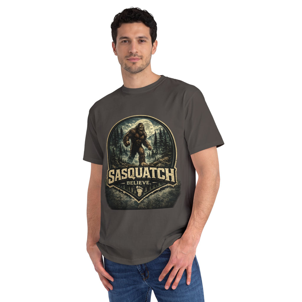 Sasquatch Believe T-Shirt — Vintage Bigfoot Forest Graphic Tee
