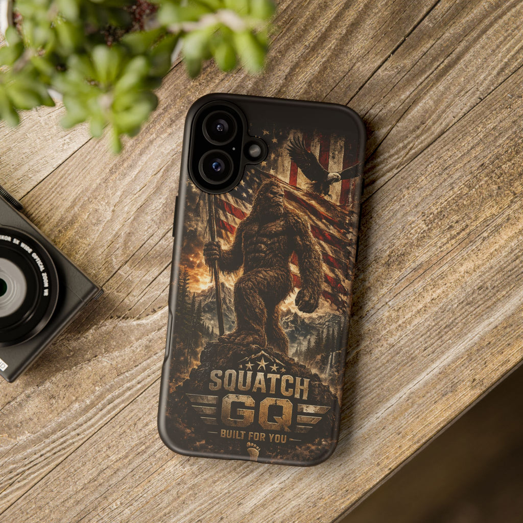 Squatch GQ Phone Case — American Bigfoot Protective iPhone Cover