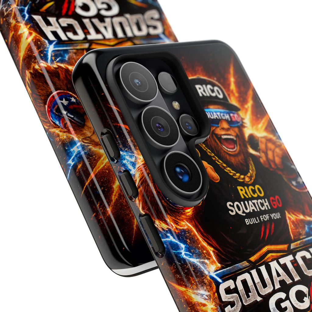Squatch Go Energy Phone Case — 'Rico Squatch Go' Gamer Energized Tough Case