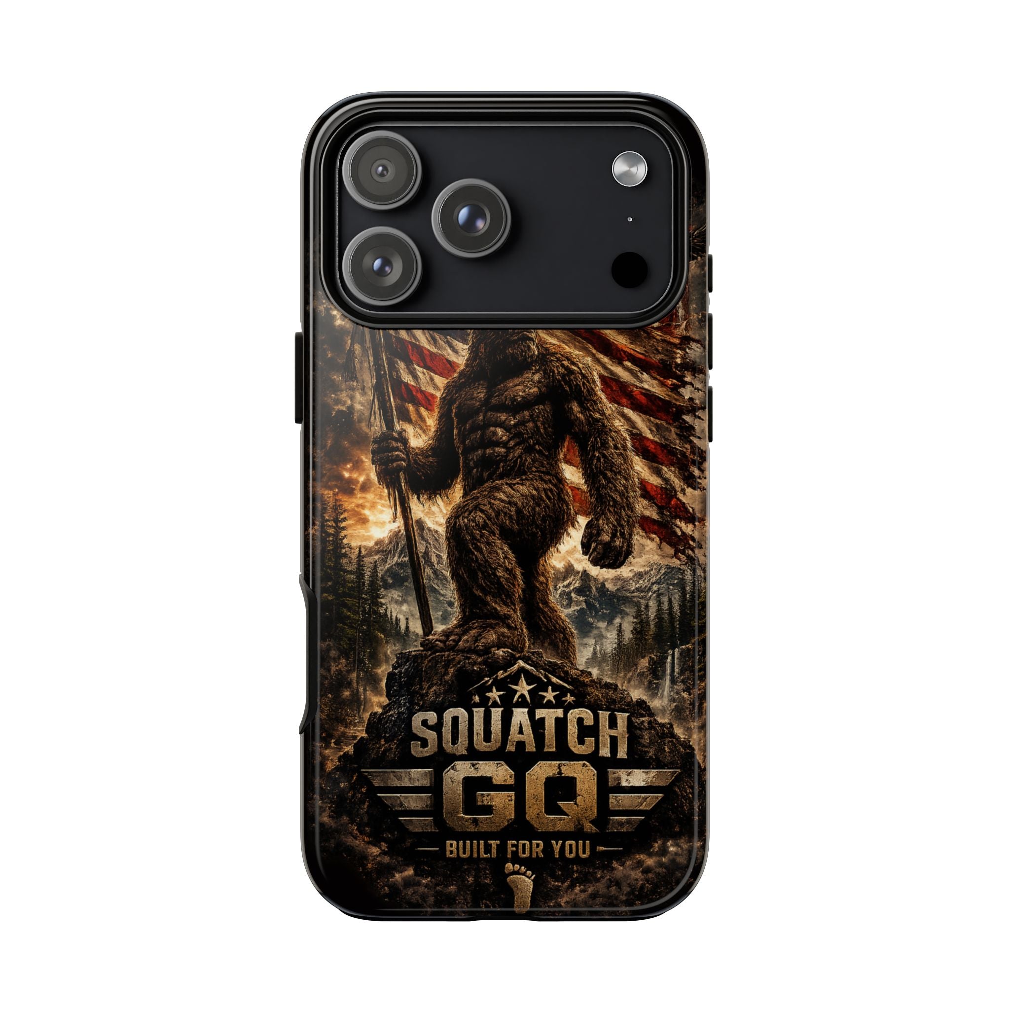Squatch GQ Phone Case — American Bigfoot Protective iPhone Cover