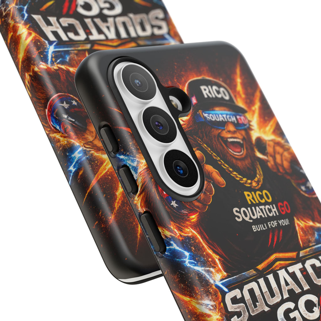 Squatch Go Energy Phone Case — 'Rico Squatch Go' Gamer Energized Tough Case