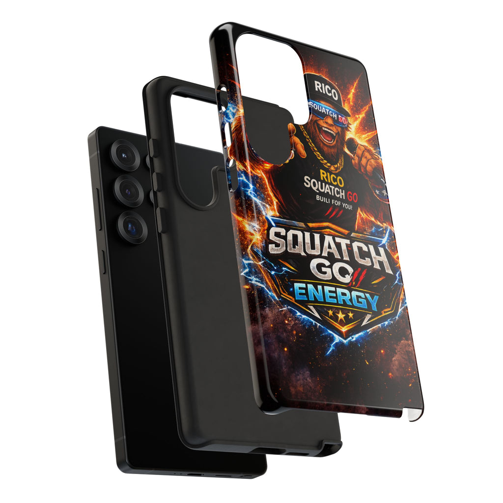 Squatch Go Energy Phone Case — 'Rico Squatch Go' Gamer Energized Tough Case