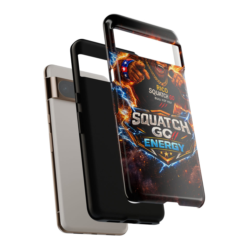 Squatch Go Energy Phone Case — 'Rico Squatch Go' Gamer Energized Tough Case