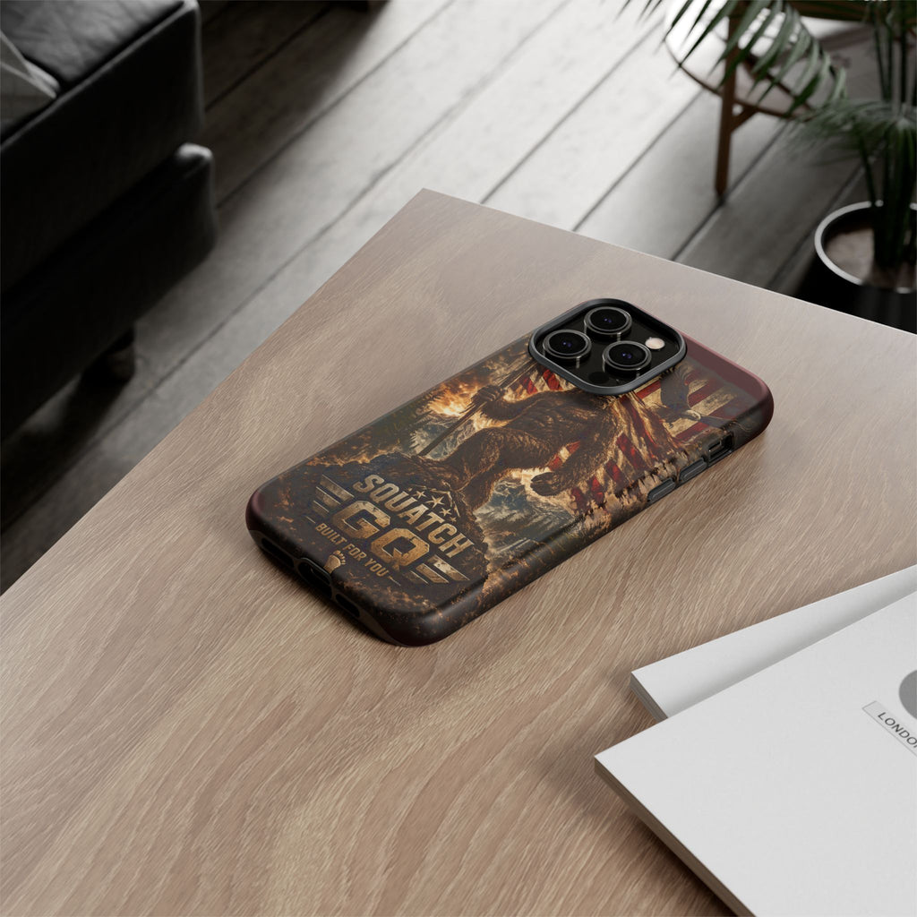 Squatch GQ Phone Case — American Bigfoot Protective iPhone Cover