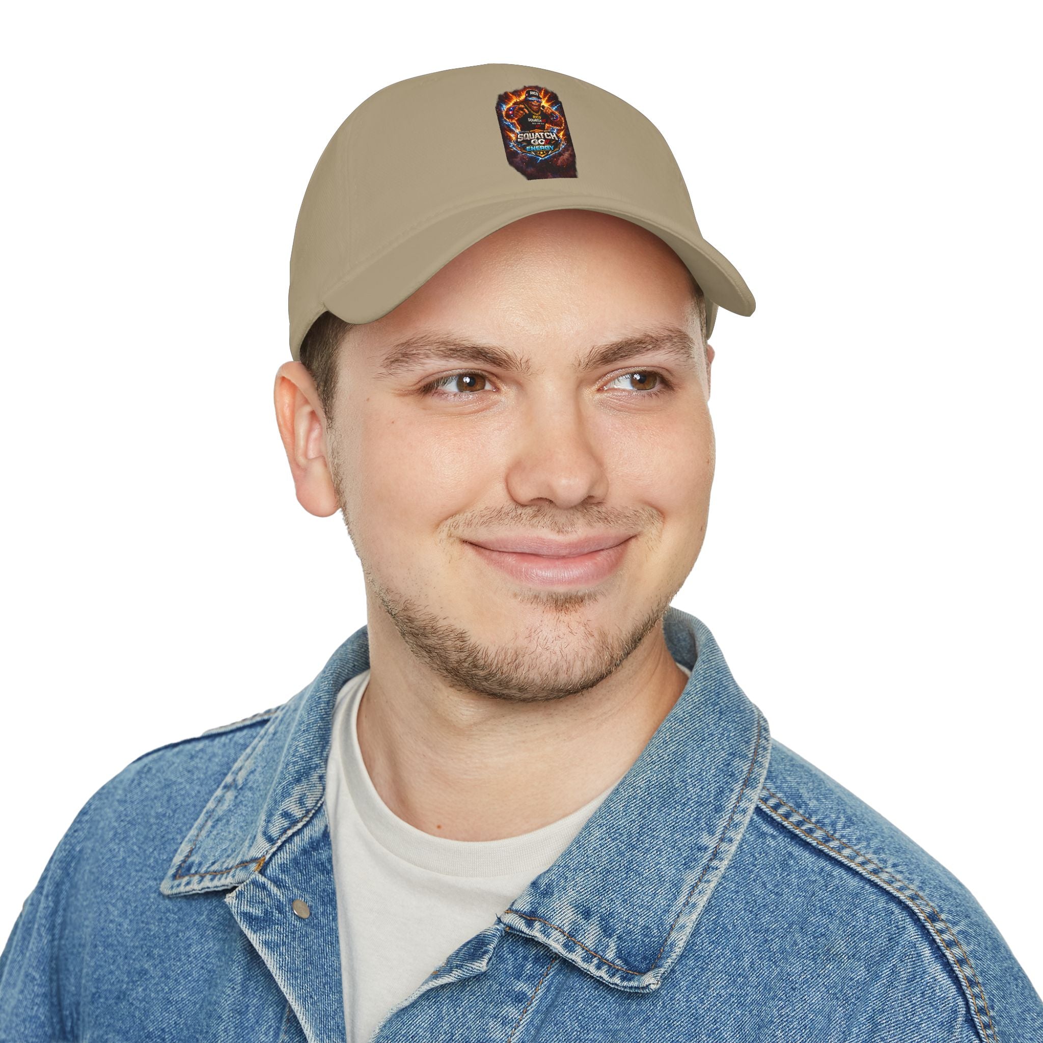Dragon Skull Gaming Cap — Low Profile Baseball Hat with Fiery Graphic
