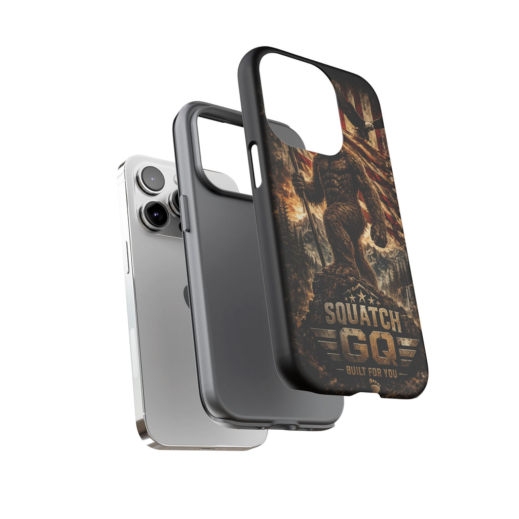 Squatch GQ Phone Case — American Bigfoot Protective iPhone Cover