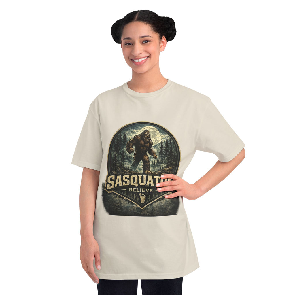 Sasquatch Believe T-Shirt — Vintage Bigfoot Forest Graphic Tee
