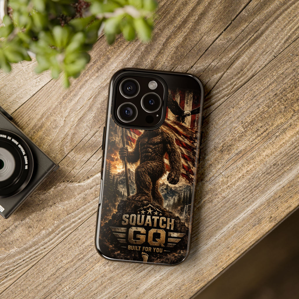 Squatch GQ Phone Case — American Bigfoot Protective iPhone Cover