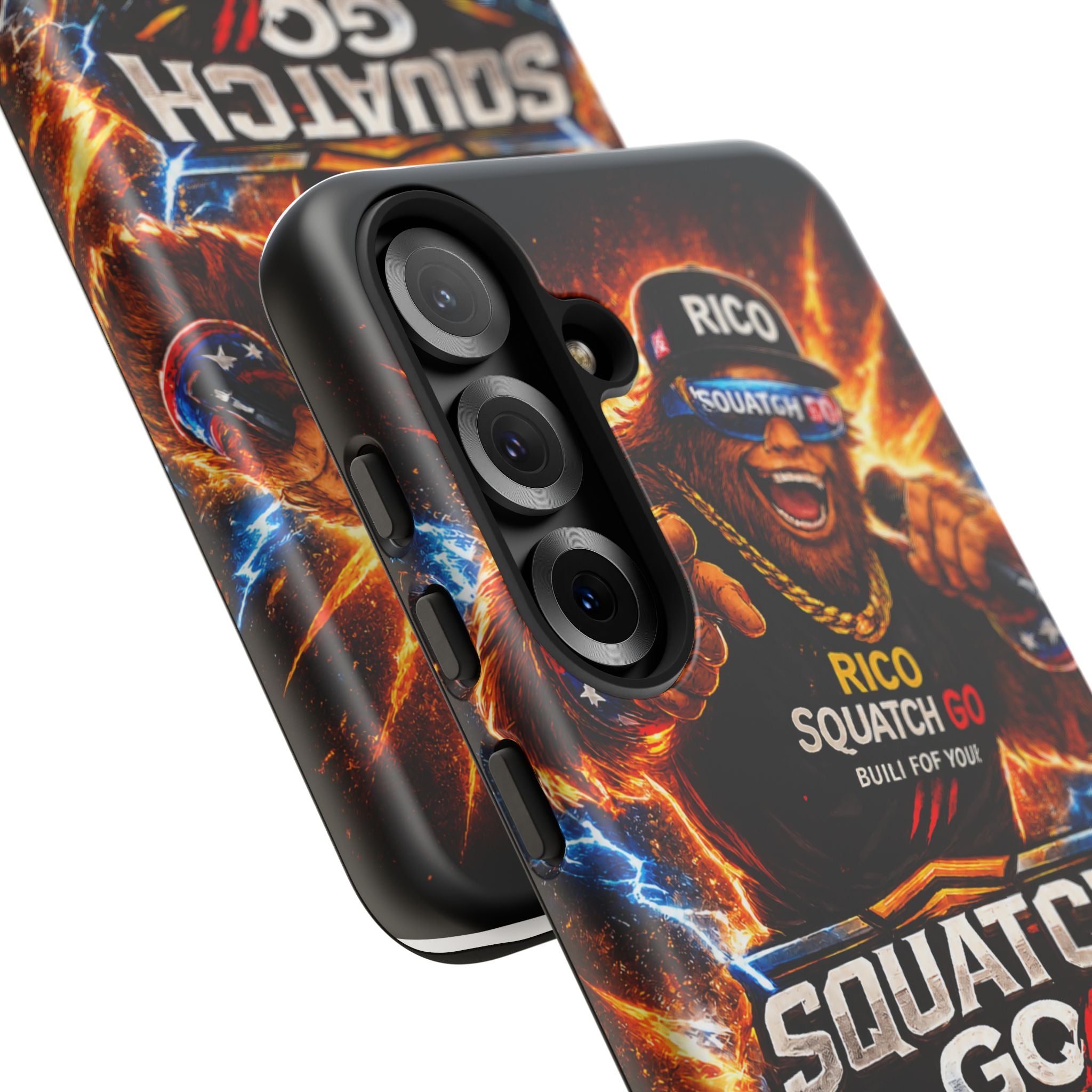 Squatch Go Energy Phone Case — 'Rico Squatch Go' Gamer Energized Tough Case