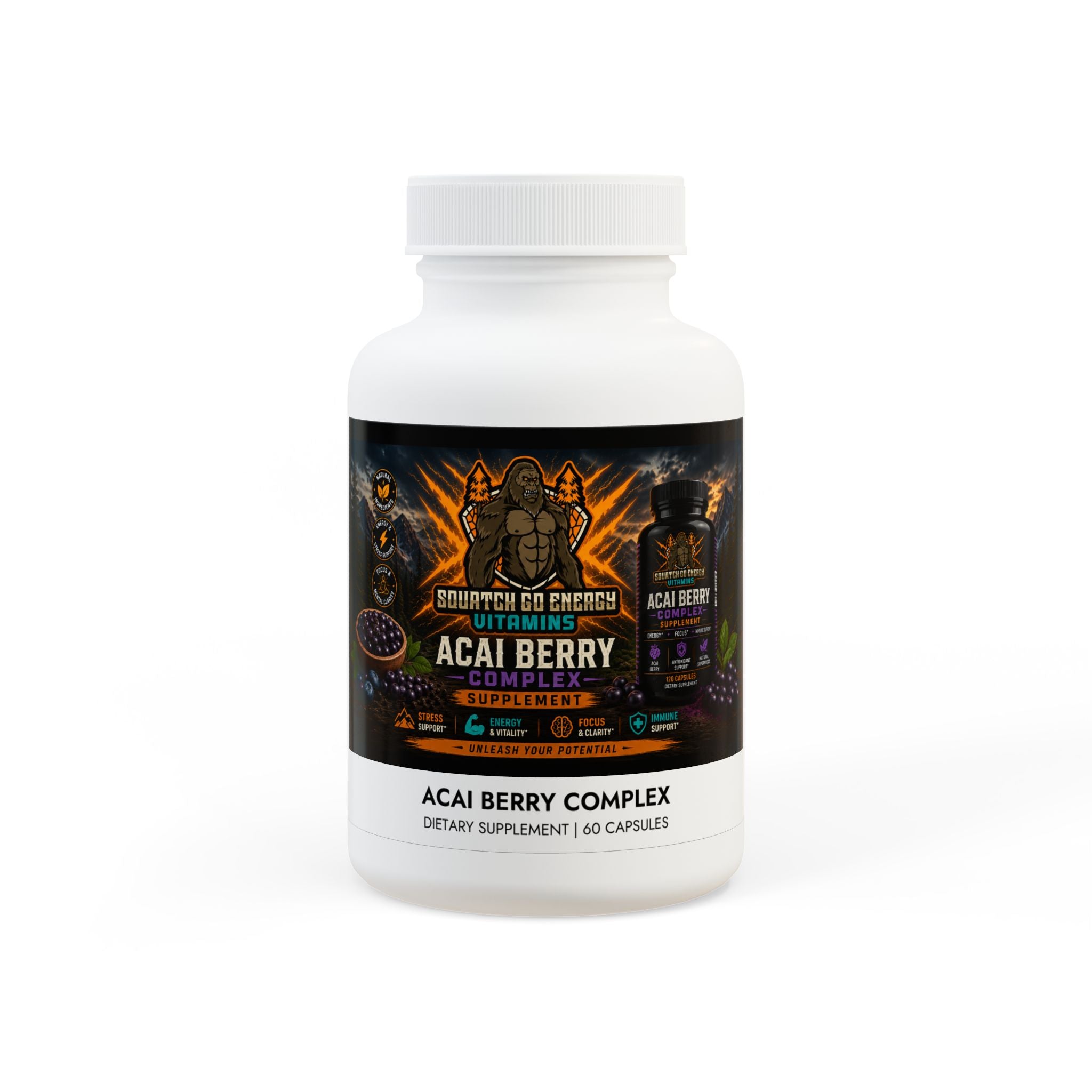 Acai Berry Complex Supplement (60 Capsules)