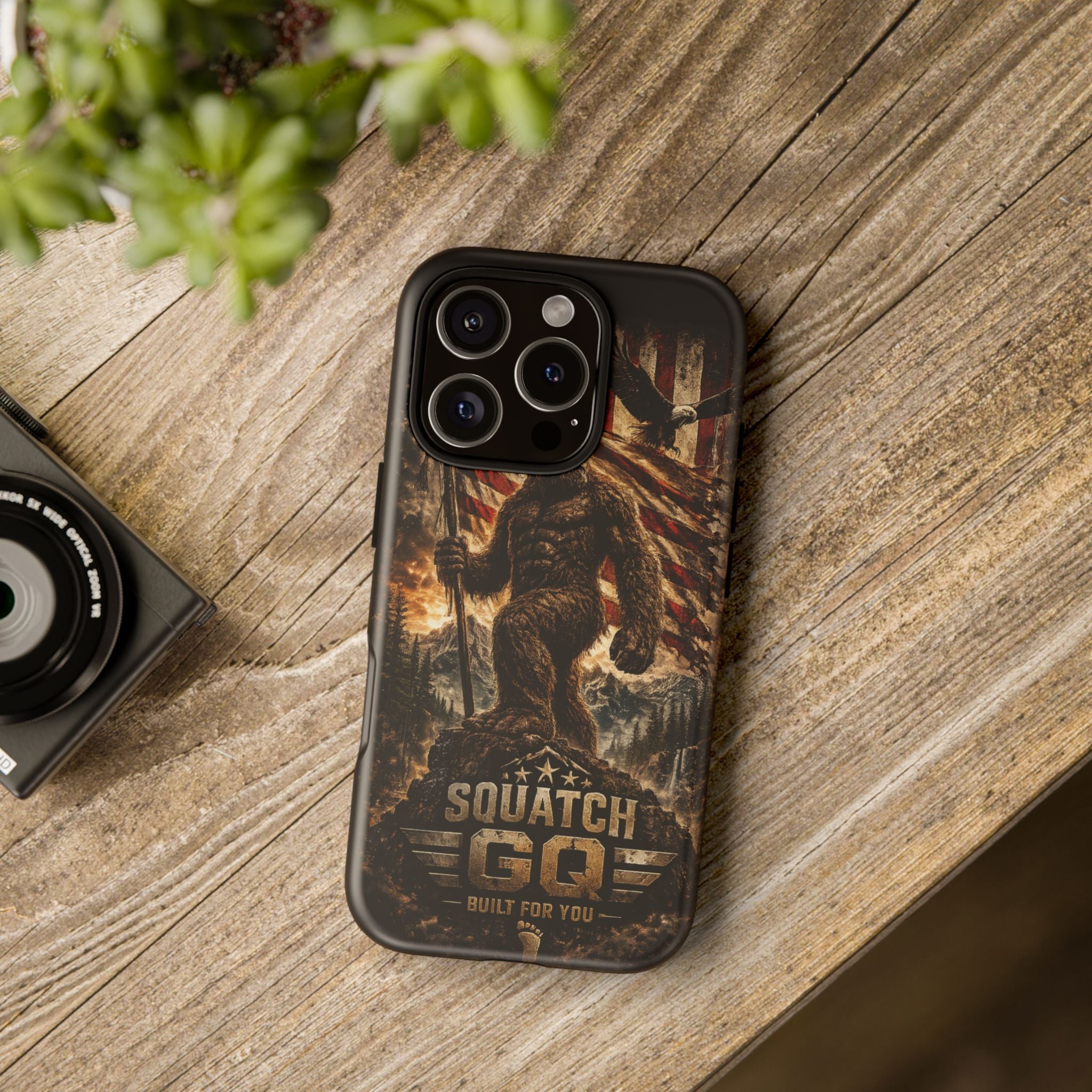 Squatch GQ Phone Case — American Bigfoot Protective iPhone Cover