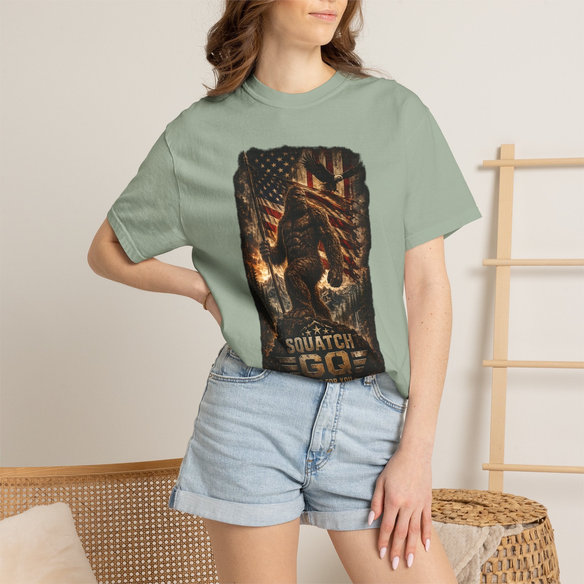 Sasquatch 'Squatch Go' Graphic T-Shirt
