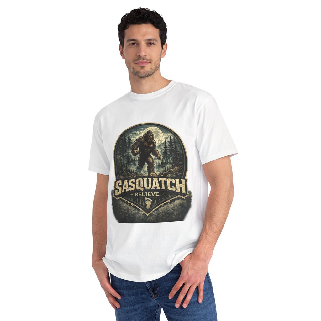 Sasquatch Believe T-Shirt — Vintage Bigfoot Forest Graphic Tee