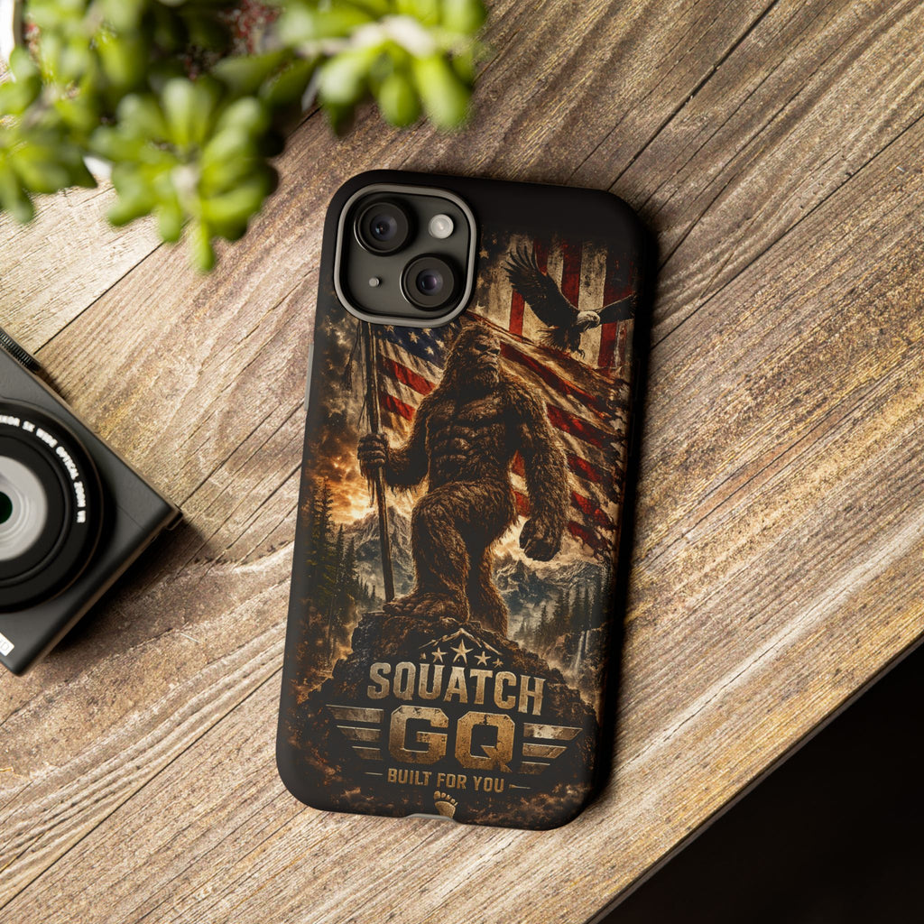 Squatch GQ Phone Case — American Bigfoot Protective iPhone Cover