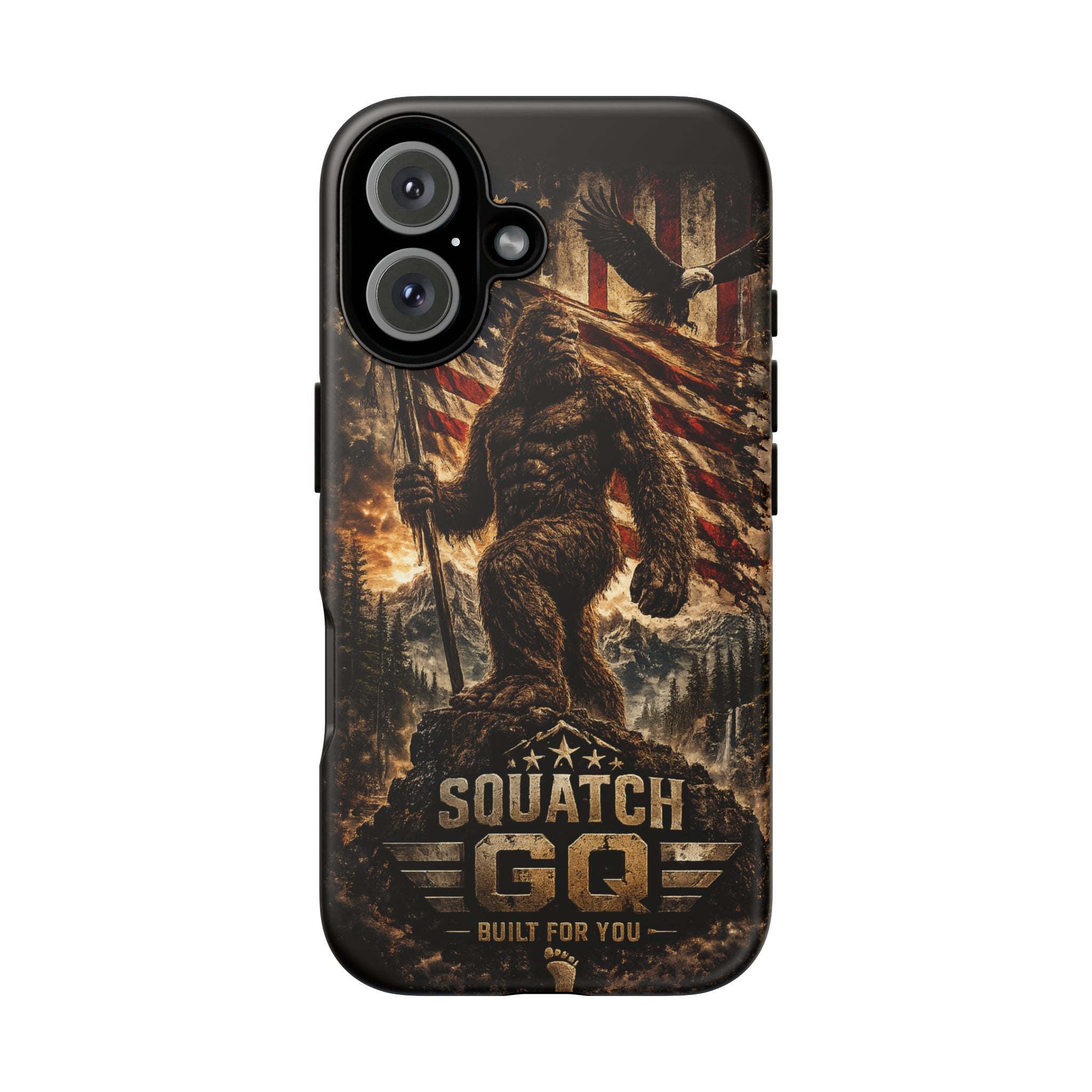 Squatch GQ Phone Case — American Bigfoot Protective iPhone Cover