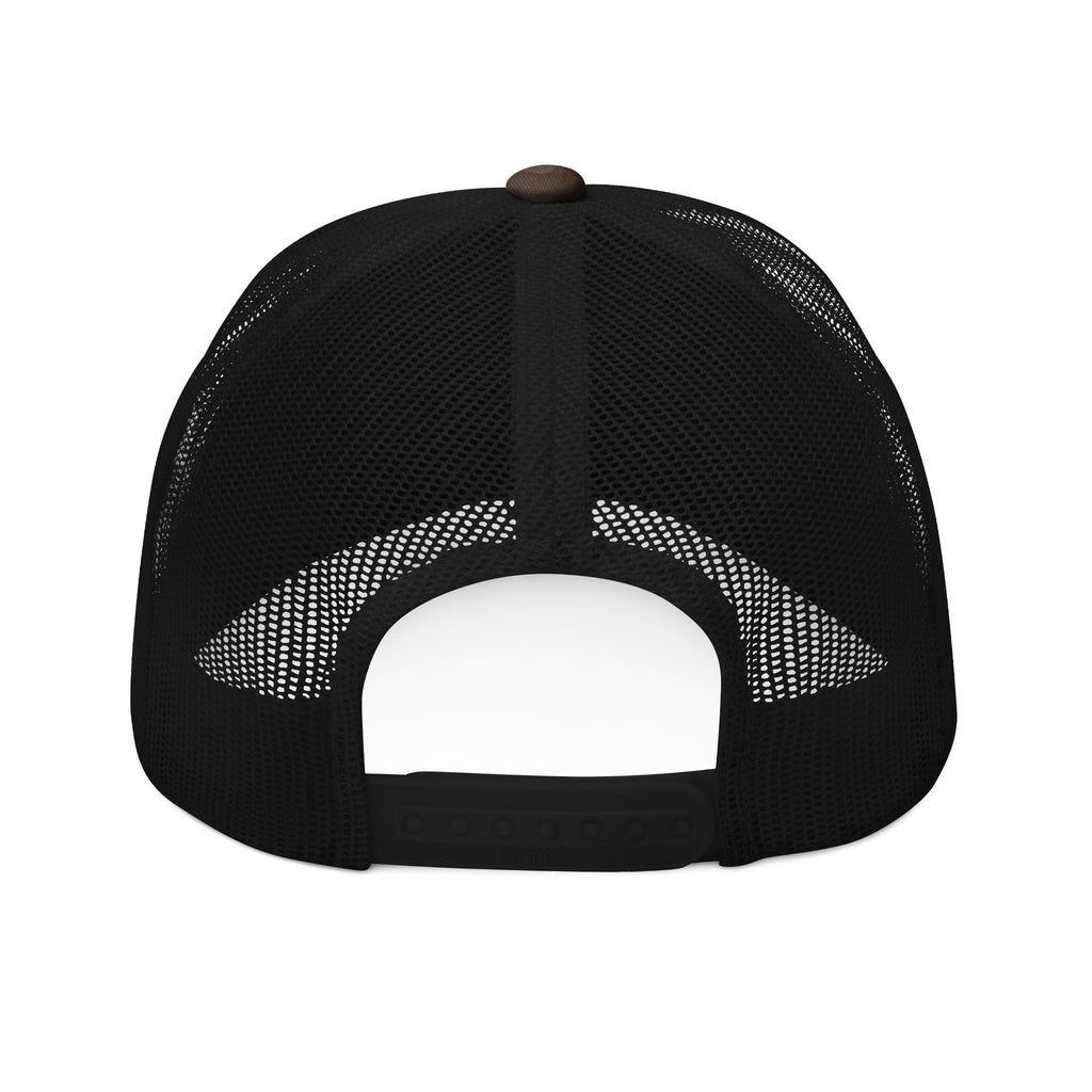 Camouflage Trucker Hat — Embroidered American Flag & Eagle Patch