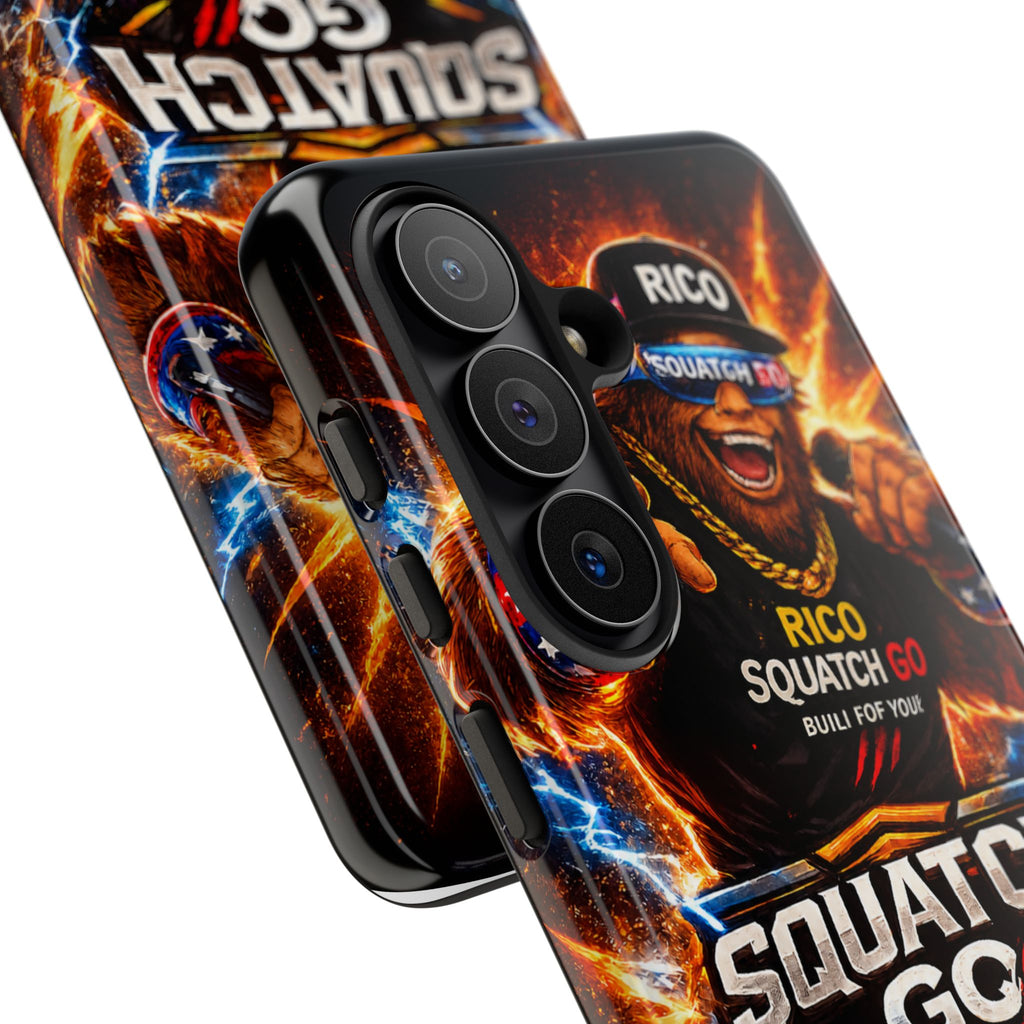 Squatch Go Energy Phone Case — 'Rico Squatch Go' Gamer Energized Tough Case