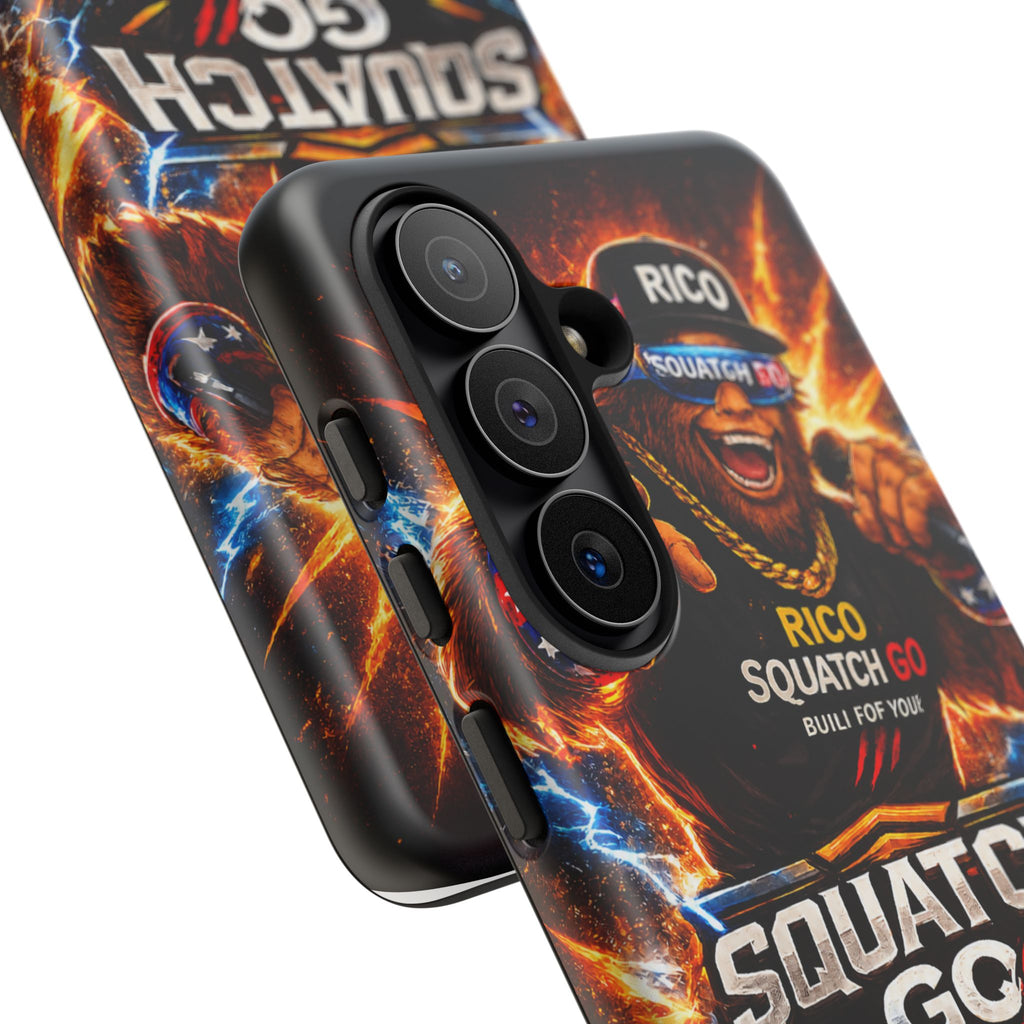 Squatch Go Energy Phone Case — 'Rico Squatch Go' Gamer Energized Tough Case