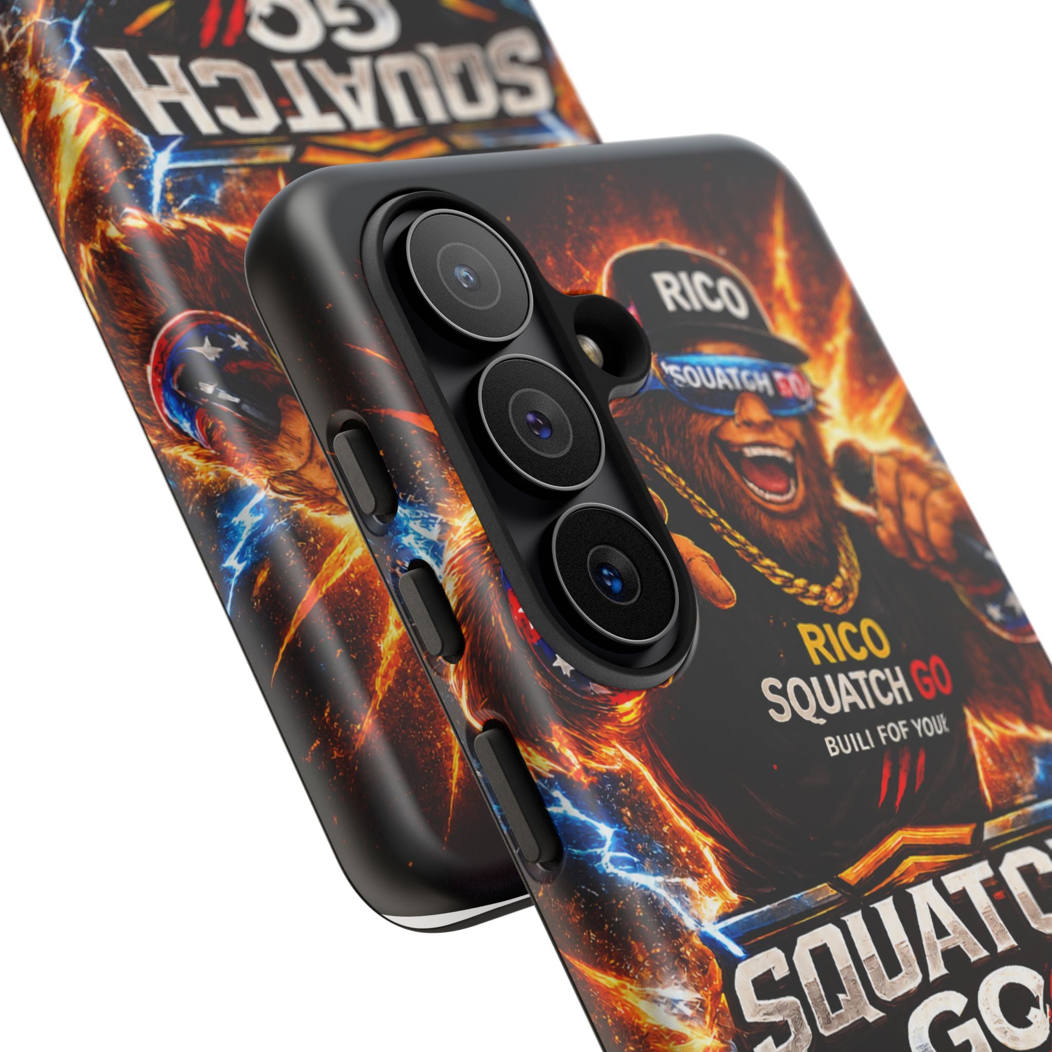 Squatch Go Energy Phone Case — 'Rico Squatch Go' Gamer Energized Tough Case