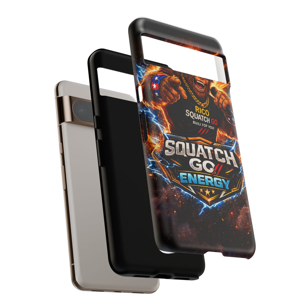 Squatch Go Energy Phone Case — 'Rico Squatch Go' Gamer Energized Tough Case
