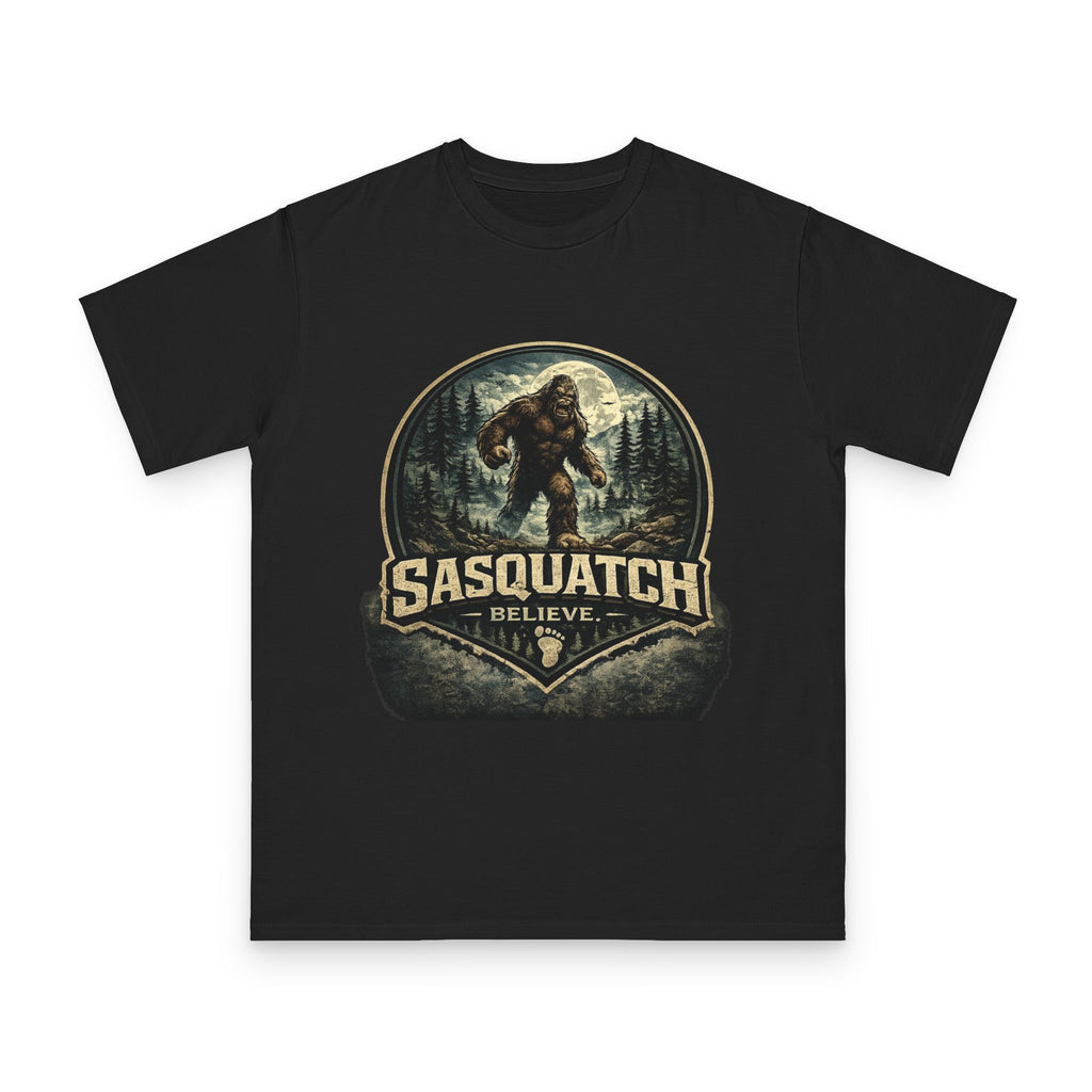 Sasquatch Believe T-Shirt — Vintage Bigfoot Forest Graphic Tee