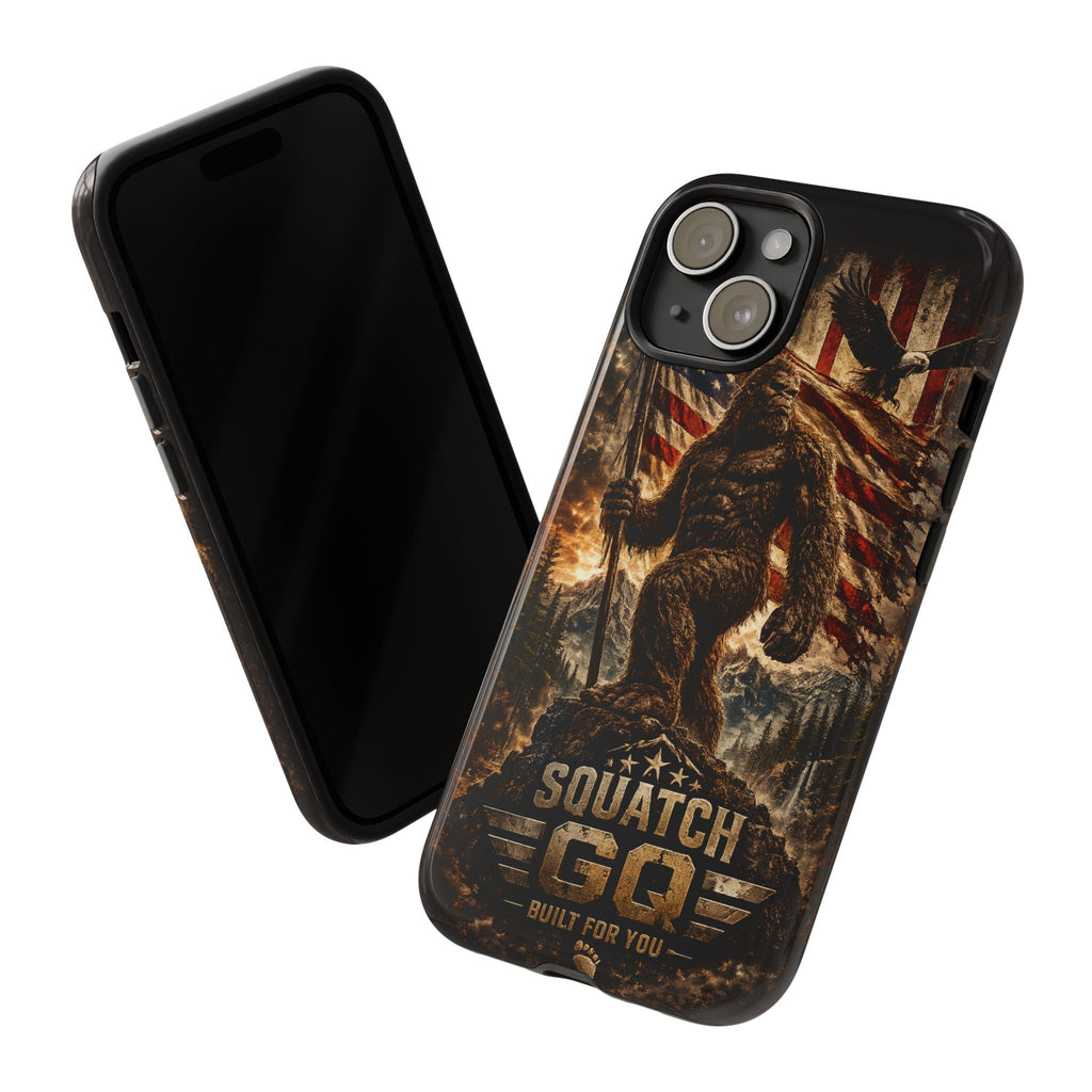 Squatch GQ Phone Case — American Bigfoot Protective iPhone Cover