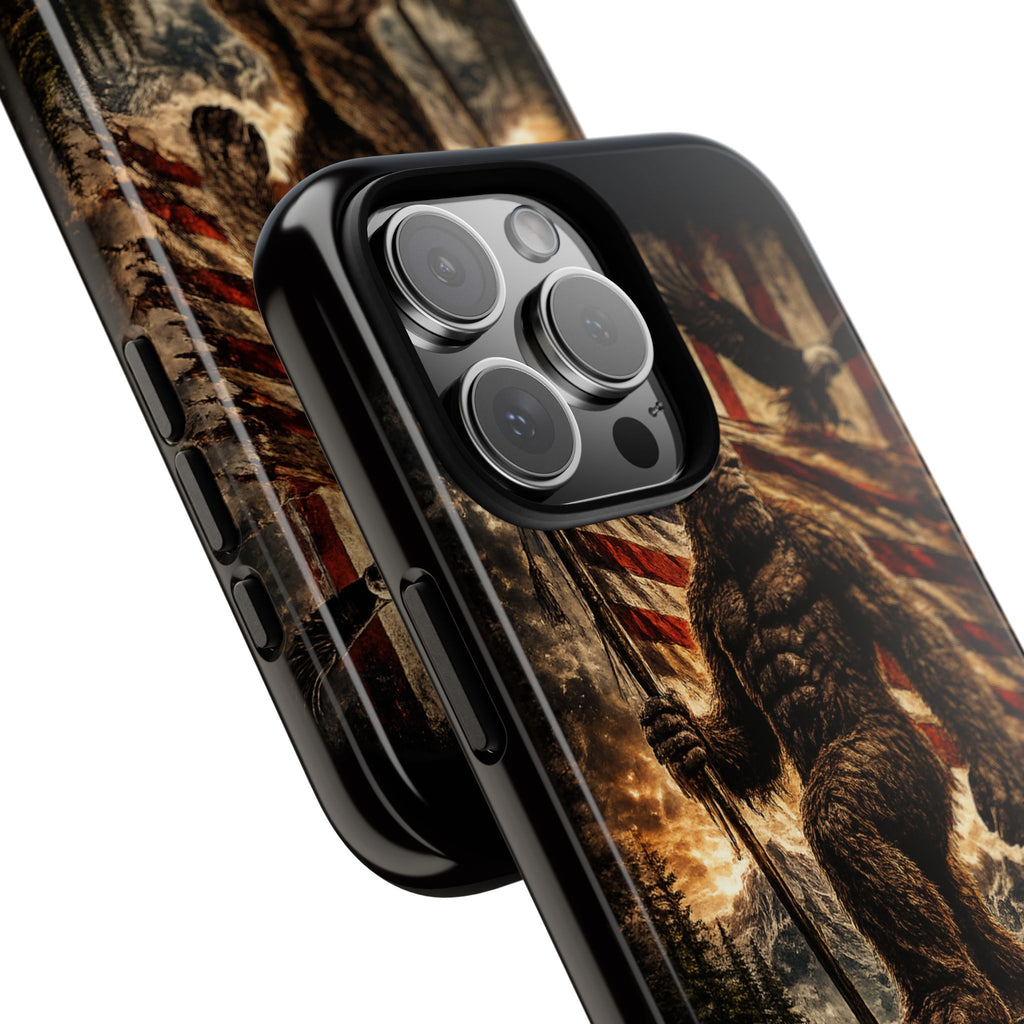 Squatch GQ Phone Case — American Bigfoot Protective iPhone Cover