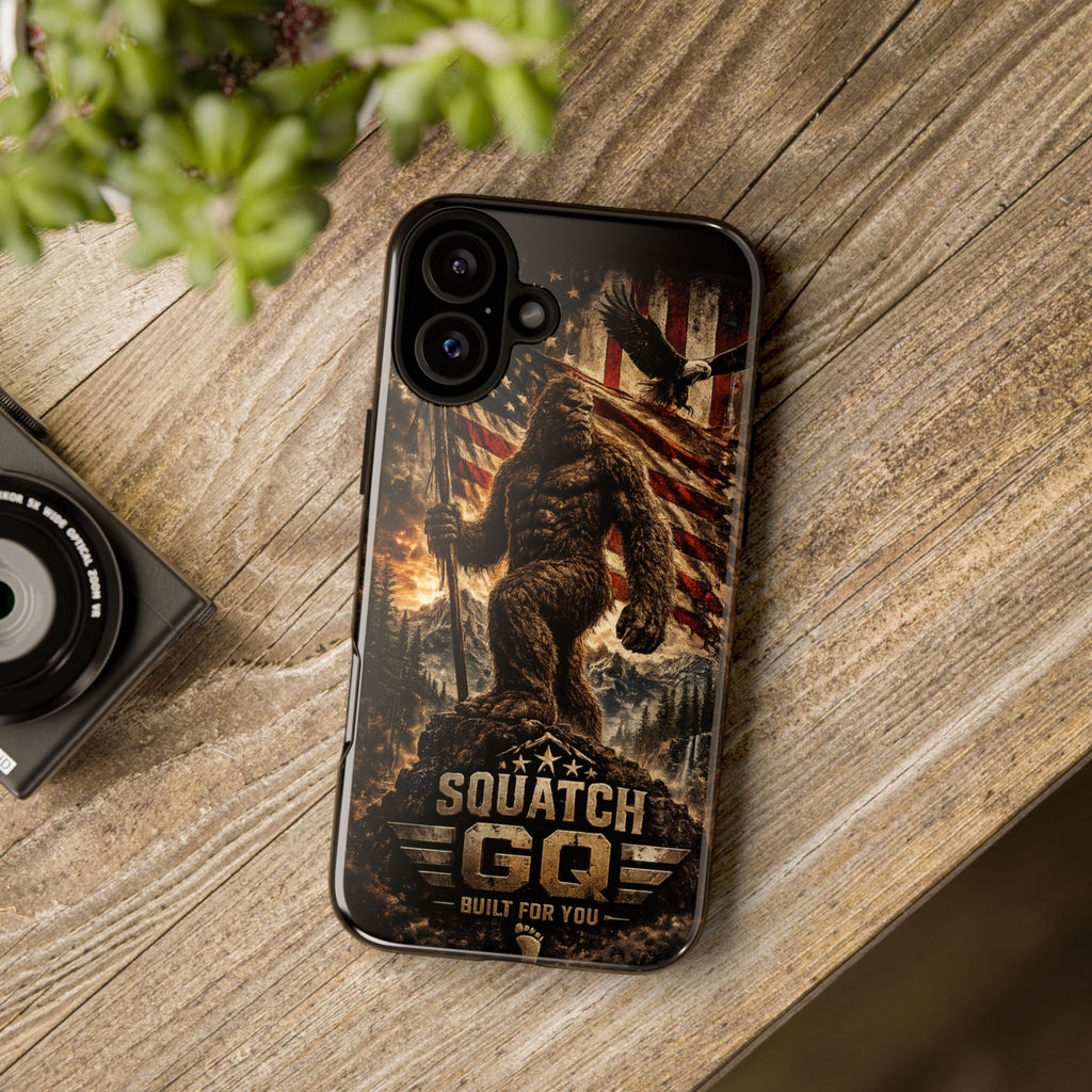 Squatch GQ Phone Case — American Bigfoot Protective iPhone Cover