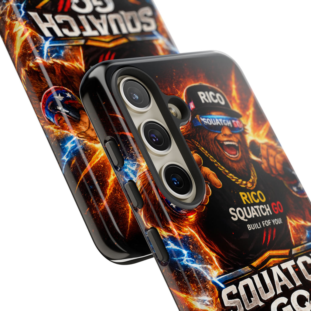 Squatch Go Energy Phone Case — 'Rico Squatch Go' Gamer Energized Tough Case
