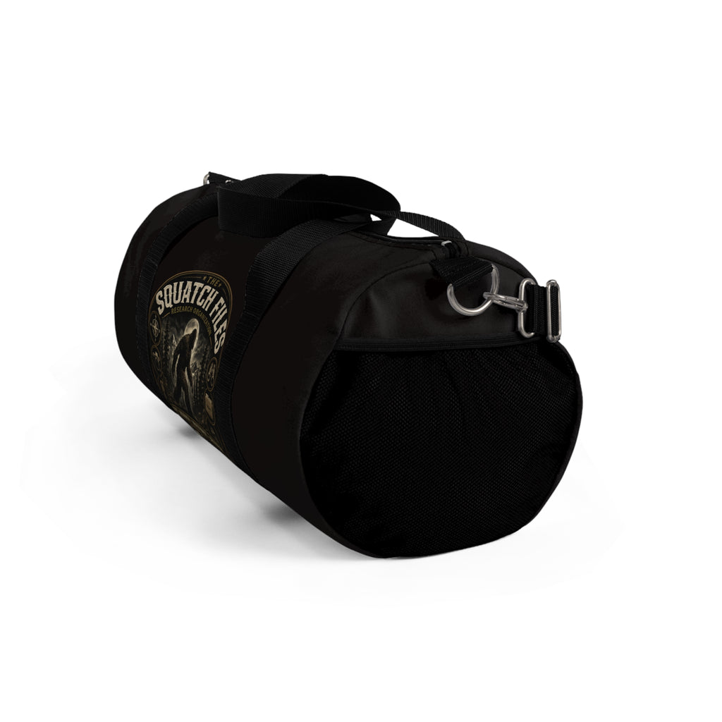 Squatch Files Duffel Bag — Bigfoot Camping & Gym Travel Gear