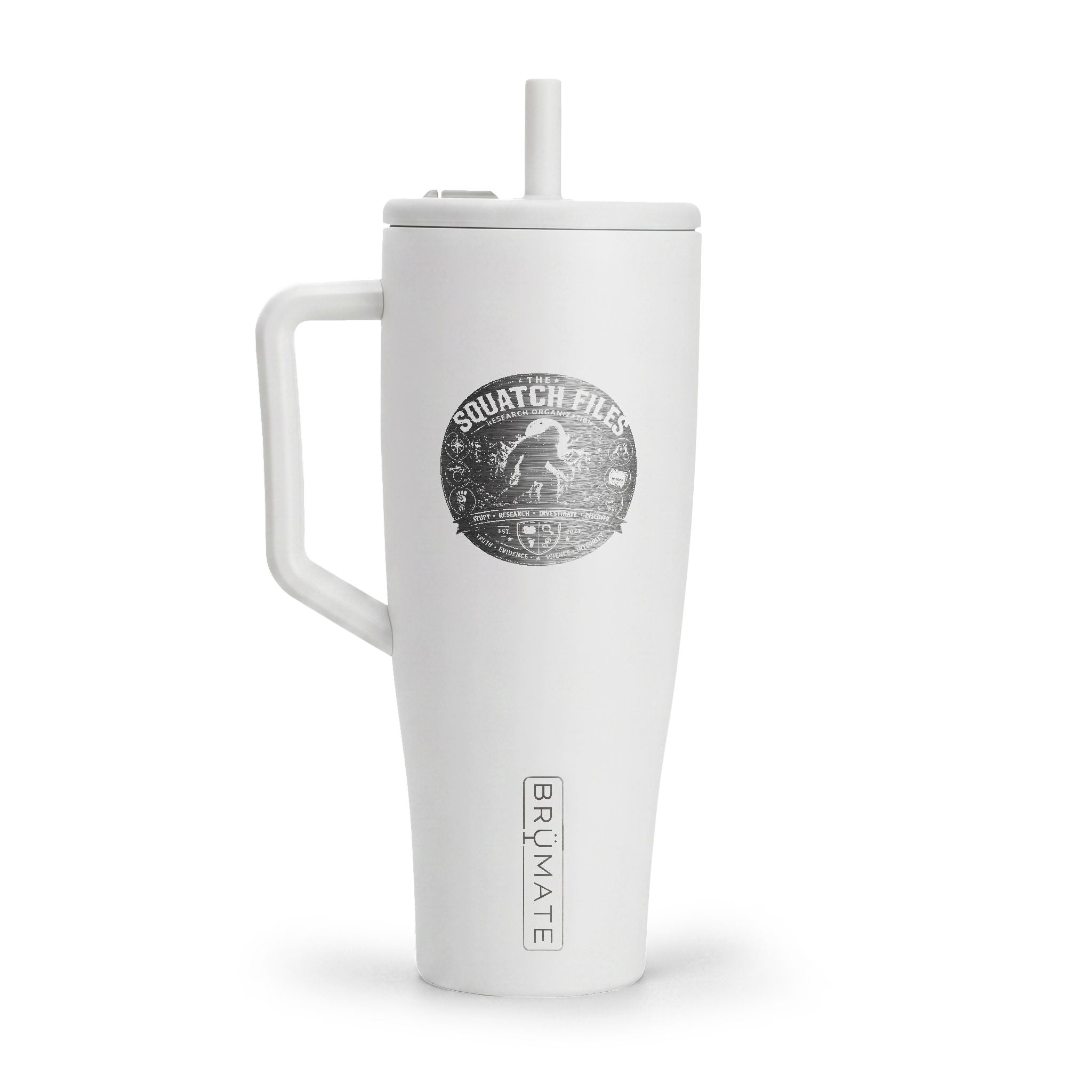 Engraved 40oz Insulated Tumbler with Handle — Vintage ‘Sound of Music’ Design