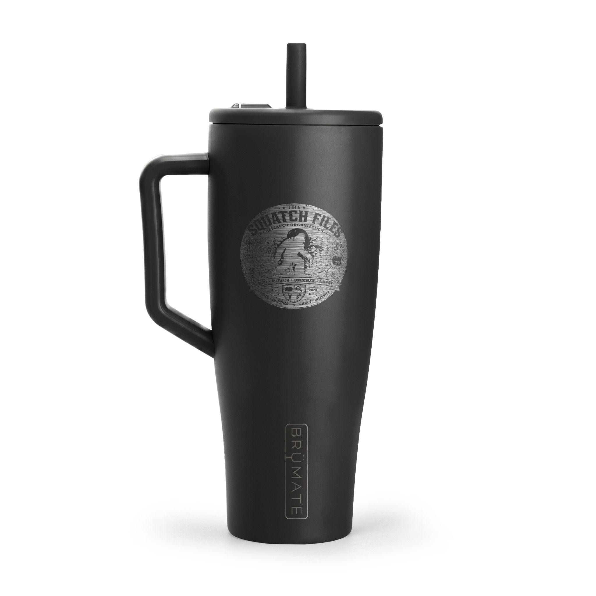 Engraved 40oz Insulated Tumbler with Handle — Vintage ‘Sound of Music’ Design