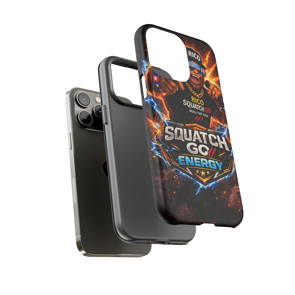 Squatch Go Energy Phone Case — 'Rico Squatch Go' Gamer Energized Tough Case