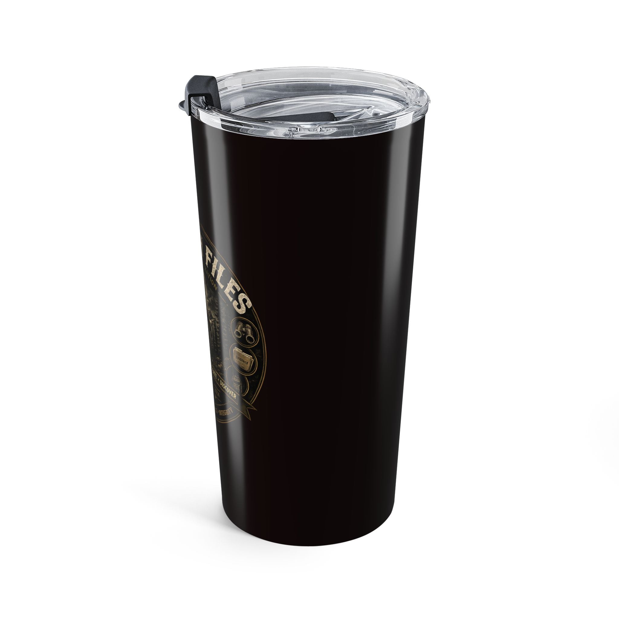 Cryptozoology Tumbler — "Squatch Files" 20oz Insulated Travel Cup