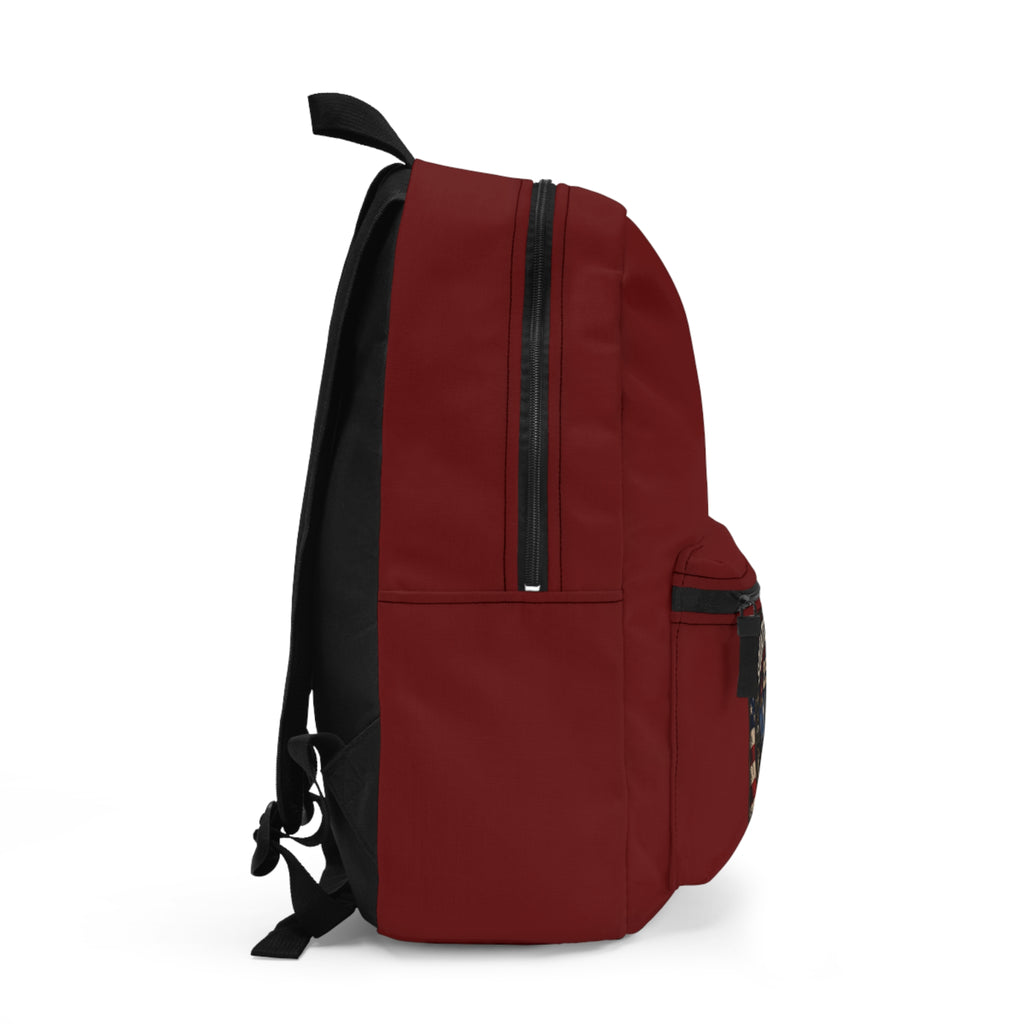 Squatch Files 250th Anniversary Backpack — Vintage Bigfoot Patriotic Daypack